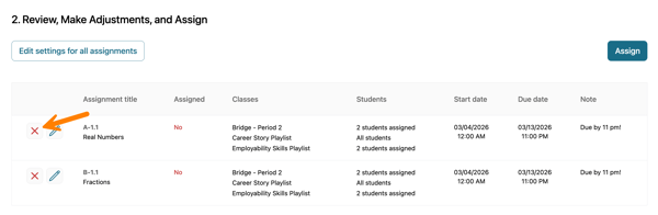 AssigningContent_RemoveAssignment
