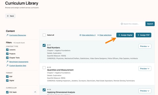 BrowsingCurriculumLibrary_AssignContent