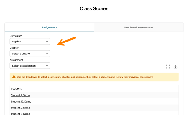 ClassScores_DropDownMenus